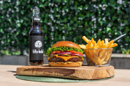 Cheeseburger (im Menu)